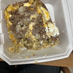 Georgetown Cafe - Steak potato it's huge