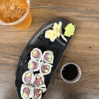 Ramen Hub & Sushi - Long Beach - Tuna and Cucumber Roll - Ramen Near Me - Long Beach, California