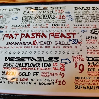 Fat Pasha - Middle Eastern Near Me - Toronto, Ontario