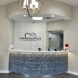 Lawrenceville Family Dental Care - As you enter the new building, you'll see new decor but the same awesome Doctor & Team!