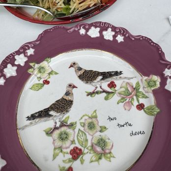 Farmhouse Kitchen Thai Cuisine - Such a cute plate from Anthropologie! - Thai Near Me - Berkeley, California