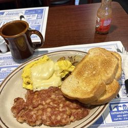 Exeter Town Pizza - Breakfast corn beef !