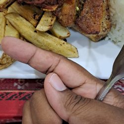Resa Grill - Fries as thick as my finger!