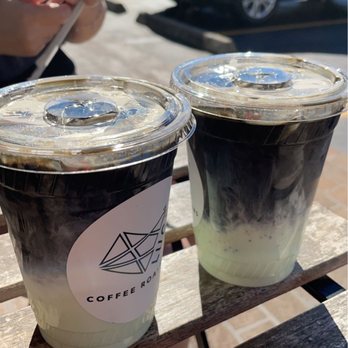 Luce Ave Coffee Roasters - Black island: pandan charcoal latte - Coffee & Tea Near Me - Houston, Texas Luce Ave Coffee Roasters - Black island: pandan charcoal latte - Coffee & Tea Near Me - Houston, Texas