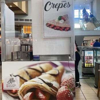 OMG Crepes - Cute small Crepe kiosk at plaza bonita mall fast food area - Creperies Near Me - National City, California OMG Crepes - Cute small Crepe kiosk at plaza bonita mall fast food area - Creperies Near Me - National City, California