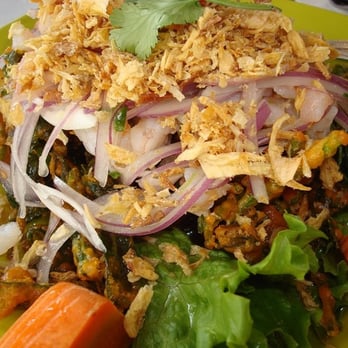 Jitlada - crispy morning glory salad - Thai Near Me - Los Angeles, California Jitlada - crispy morning glory salad - Thai Near Me - Los Angeles, California