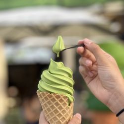 Matcha Soft Serve