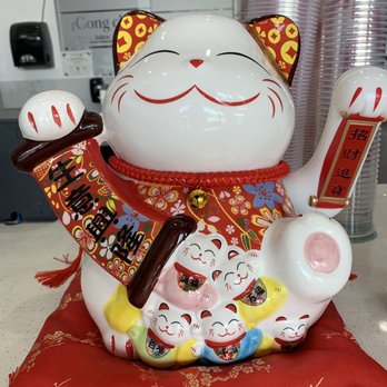 Gong Cha - Milk tea = happy kitty - Bubble Tea Near Me - Gardena, California