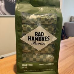 Bag of 6 burritos