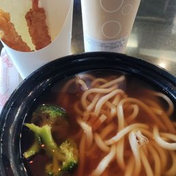 Udon shrimp combo