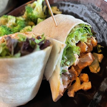 Cowboy Jacks - burrito with a side of broccoli - Bars Near Me - Apple Valley, Minnesota Cowboy Jacks - burrito with a side of broccoli - Bars Near Me - Apple Valley, Minnesota