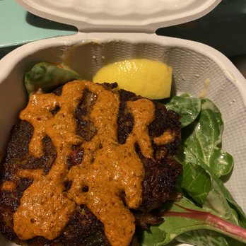 Flying Mango - Catfish cake - Barbeque Near Me - Des Moines, Iowa