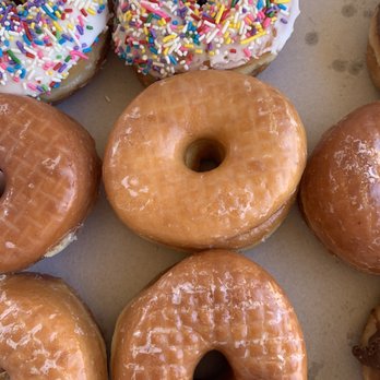 Leucadia Donut Shoppe - Glaze and sprinkles - Donuts Near Me - Encinitas, California