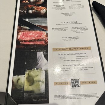 Fogo de Chão - Menu - Brazilian Near Me - Washington Dc, District of Columbia