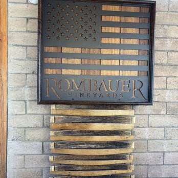 Rombauer Vineyards - Classy Signage. - Wine Tasting Room Near Me - Plymouth, California