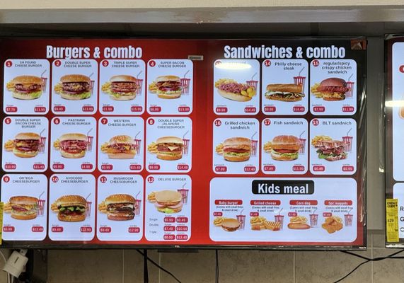 Menu photo 1 Burger Shack Carmichael, CA