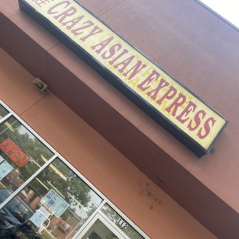 Crazy Asian Express - Sign - Fast Food Near Me - Denver, Colorado