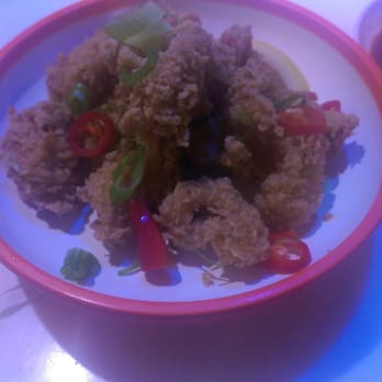 Yo! Sushi - Chilli squid - Sushi Bars Near Me - Manchester, XGM