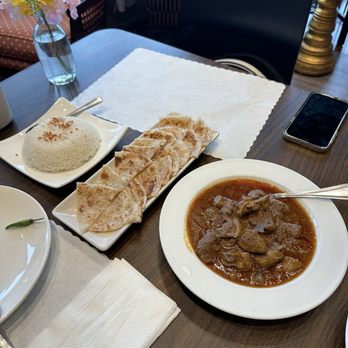 Burma Silver Star - Lamb Curry Coconut Rice Paratha - Burmese Near Me - Daly City, California Burma Silver Star - Lamb Curry Coconut Rice Paratha - Burmese Near Me - Daly City, California