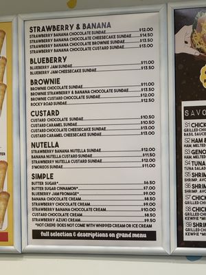 Menu photo 2 Roll Creperie Mililani, HI Menu photo 2 Roll Creperie Mililani, HI
