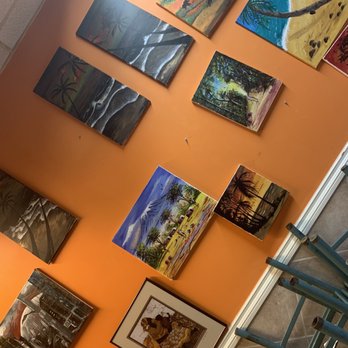 Safari Njema Restaurant - a wall full of artwork - African Near Me - Seattle, Washington Safari Njema Restaurant - a wall full of artwork - African Near Me - Seattle, Washington