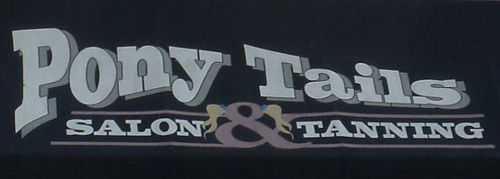 Pony Tails Salon & Tanning Logo