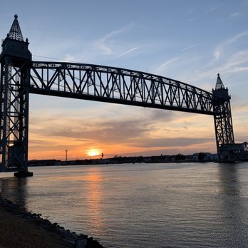 The Lobster Trap - The Train Bridge at sunset before we headed to The Lobster Trap - Seafood Near Me - Bourne, Massachusetts The Lobster Trap - The Train Bridge at sunset before we headed to The Lobster Trap - Seafood Near Me - Bourne, Massachusetts