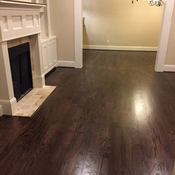 The HR Group - New hardwoods in the living - General Contractors Near Me - Richardson, Texas