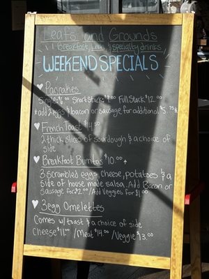 Menu photo 1 Leafs and Grounds Las Vegas, NV