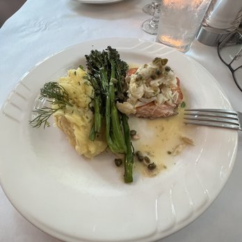Colington Cafe - Salmon dish - American Near Me - Kill Devil Hills, North Carolina Colington Cafe - Salmon dish - American Near Me - Kill Devil Hills, North Carolina