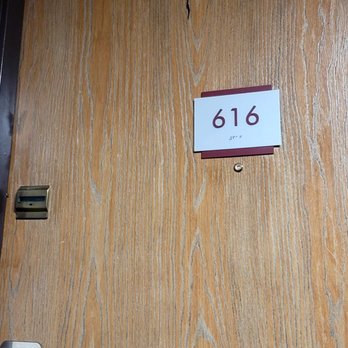 Edgewater - This door had a gap at the top, and the doors need a good sanding. - Hotels Near Me - Laughlin, Nevada