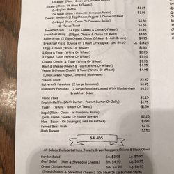 Minot Country Store - Menu