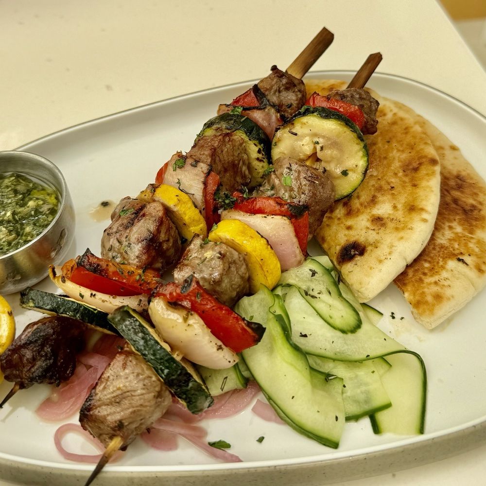 COMO Poolside Café & Bar - Steak Skewers - Cafes Near Me - Las Vegas, Nevada