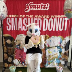 Easter bunny photo opp