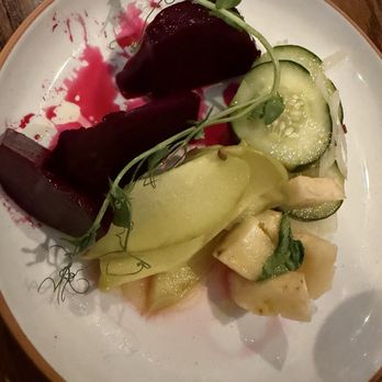 Sneaky Pickle - Bar Brine - The pickled vegetable plate - New American Near Me - New Orleans, Louisiana