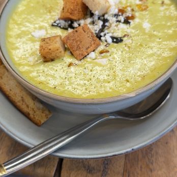 Andrade’s Cafe By The Bay - Yummy elote soup! Got a bit of a kick to it too! - Mexican Near Me - Long Beach, California