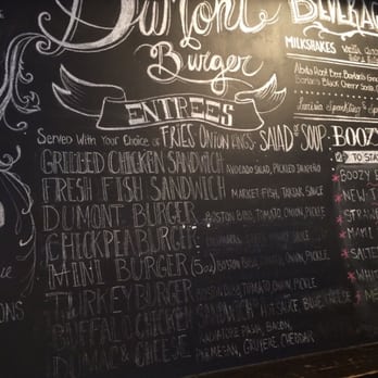 DuMont Burger - Menu for you! - Burgers Near Me - Brooklyn, New York