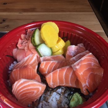 Donburi - They give a lot of Salmon! - Japanese Near Me - Washington, DC, District of Columbia