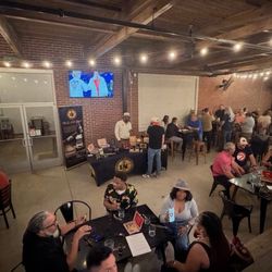 Line Creek Brewing - The Reserve - Beer and Cigar tasting on the patio.