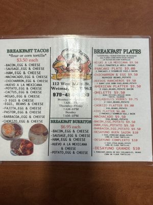 Menu photo 2 Leticias Mexican Restaurant Weimar, TX Menu photo 2 Leticias Mexican Restaurant Weimar, TX