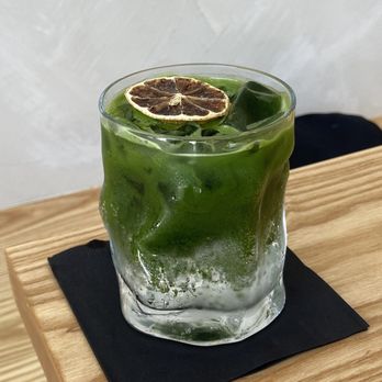 Modu Cafe - matcha tonic - Coffee & Tea Near Me - Los Angeles, California