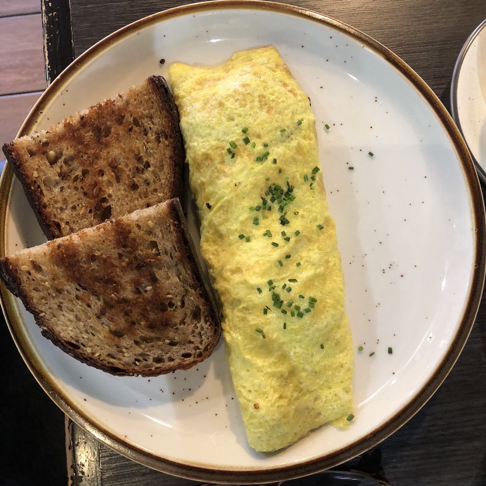Brunch by De Martino - Veggie omelet with toast - Latin American Near Me - Somerville, New Jersey