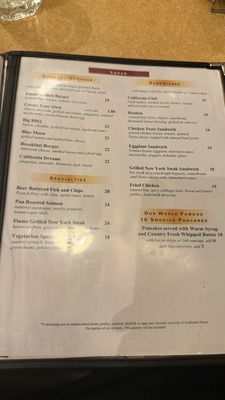 Menu photo 3 Sears Fine Food San Francisco, CA Menu photo 3 Sears Fine Food San Francisco, CA