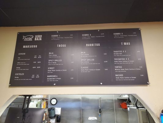 Menu photo 7 Señor Baja Chino, CA