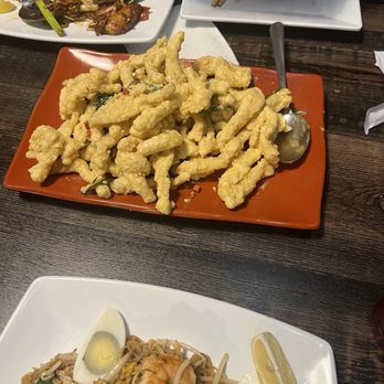Sambal Chef - Salted egg golden calamari - Malaysian Near Me - Houston, Texas