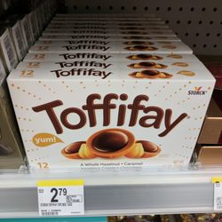 Walgreens - Thanks Elle N. for letting be know Toffifay is sold at Walgreens. I found it!