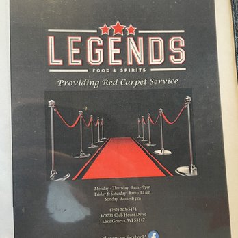Legends Food & Spirits - Barbeque Near Me - Lake Geneva, Wisconsin Legends Food & Spirits - Barbeque Near Me - Lake Geneva, Wisconsin
