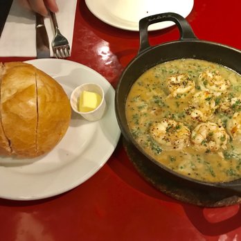 Linh Cafe - Red shrimp - smaller than expected, the sauce was great though.  Would have preferred them with shell on I think. - Vietnamese Near Me - Vancouver, British Columbia