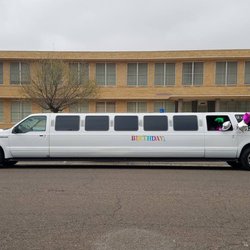 Moores Limo Service - 23 Pax Excursion Limo Exterior