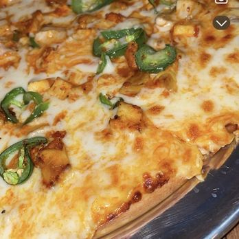 Iron Kettle Brewing - Herald Pizza- chicken, jalapeños, buffalo sauce. not too spicy! - Breweries Near Me - Grain Valley, Missouri Iron Kettle Brewing - Herald Pizza- chicken, jalapeños, buffalo sauce. not too spicy! - Breweries Near Me - Grain Valley, Missouri